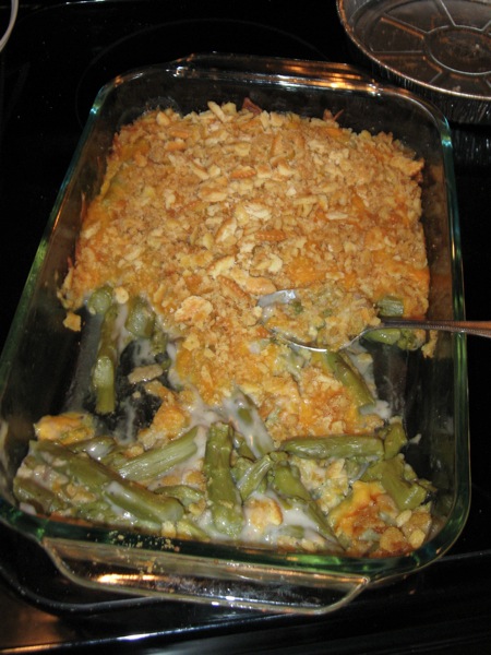 Original family cookbook photo for Asparagus Casserole